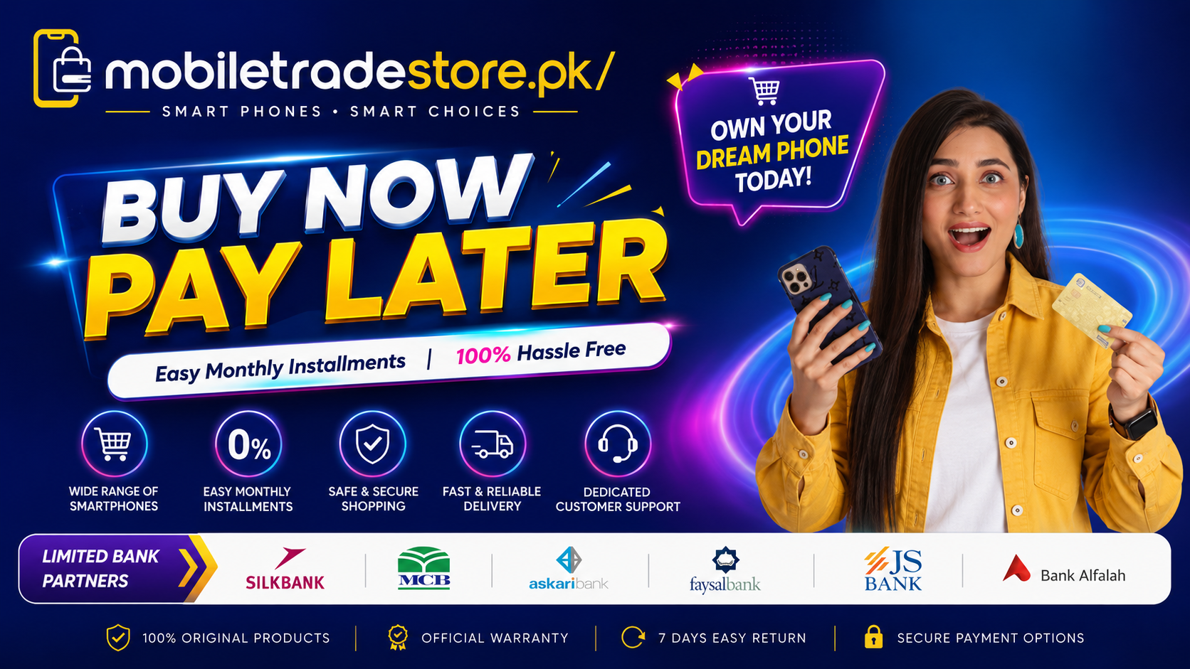 MobileTradeStore Easy Monthly Instalment Plan