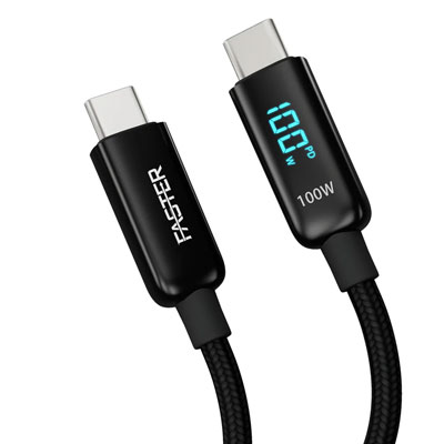 FASTER 100W USB-C TO USB-C PD CABLE